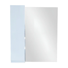 Зеркальный шкаф Bellezza Асти 4616311022011/4616311021014, 70 см, цвет белый, левый/правый