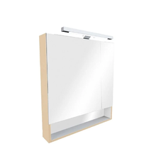 Зеркальный шкаф Roca The Gap ZRU9302699, 70 см, с подсветкой, цвет бежевый