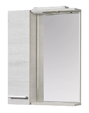 Зеркальный шкаф Акватон Ронда Pro 55 см с подсветкой, дуб сомерсет, 1A208602RSC2L