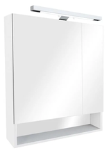 Зеркальный шкаф Roca Gap 70 см, с подсветкой, белый глянцевый, Z.RU93.0.288.6