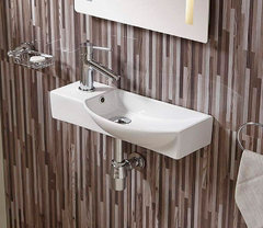 Раковина CeramaLux Серия N N 7947C подвесная, белый