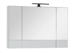 Зеркало-шкаф Aquanet Верона 100 (камерино) 00175383, цвет белый