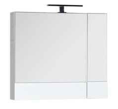 Зеркало-шкаф Aquanet Нота 75 (камерино) 00165130, цвет белый