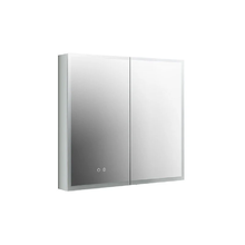 Зеркальный шкаф Aquatek AQ7803B-MLC, 80 см, LED-подсветка, сенсор, хром