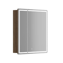 Зеркальный шкаф Sancos Mirror MI70ECH, 70 см, с LED подсветкой и сенсорным выключателем, цвет дуб чарльстон