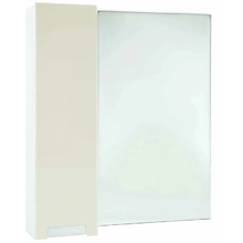 Зеркальный шкаф Bellezza Пегас 4610413002070/4610413001073, 80 см, цвет бежевый, левый/правый