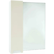 Зеркальный шкаф Bellezza Пегас 4610409002077/4610409001070, 60 см, цвет бежевый, левый/правый