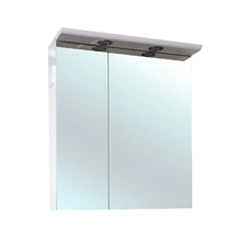 Зеркальный шкаф Bellezza Анкона 4619611000017, 70 см, с подсветкой, цвет белый