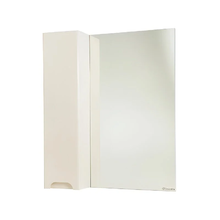 Зеркальный шкаф Bellezza Андрэа 4619013002077/4619013001070, 80 см, цвет бежевый, левый/правый