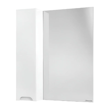 Зеркальный шкаф Bellezza Андрэа 4619010002018/4619010001011, 65 см, цвет белый, левый/правый