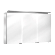 Зеркальный шкаф Keuco Royal L1 13605171301, 120 см, с подсветкой, алюминий серебристый
