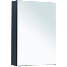 Зеркальный шкаф Aquanet Алвита New, 70 см, цвет антрацит матовый, 303892