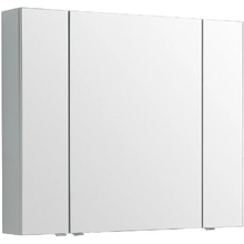 Зеркальный шкаф Aquanet Алвита New, 100 см, цвет серый матовый, 277544