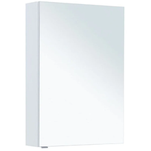 Зеркальный шкаф Aquanet Алвита New, 70 см, цвет белый матовый, 303893