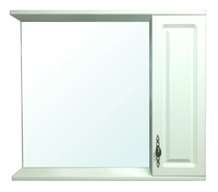 Зеркальный шкаф Loranto Janet CS00049713 80 х 70 см, белый