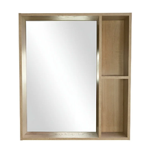 Зеркальный шкаф Bellezza Рона 70 см, натуральный дуб, 4614111030502