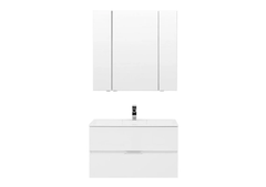 Зеркало-шкаф Aquanet Алвита 90 235343, корпус белый