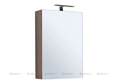 Зеркальный шкаф Aquanet Нью-Йорк 60 00203951, цвет орех