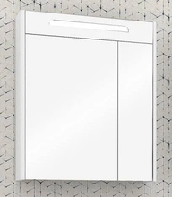 Зеркальный шкаф Акватон Сильва 60 см 1A216202SIW60 дуб фьорд