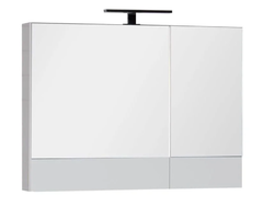 Зеркало-шкаф Aquanet Нота 90 (камерино) 00165371, цвет белый