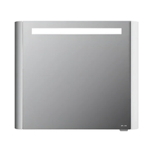 Зеркальный шкаф Am.Pm Sensation M30MCL0801WG, цвет - белый глянец, с подсветкой, левый, 80 см