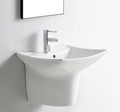 Раковина CeramaLux Серия N G-822 60 x 45 x 40.5 см подвесная, белый