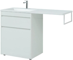 Тумба под раковину Aquanet Токио 68 00239291 (напольная, 1 ящик), цвет белый