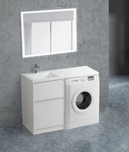 Тумба под раковину BelBagno Kraft KRAFT-LVD-580/1200-2C-PIA-BO, напольная, Bianco Opaco
