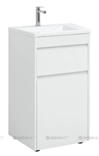 Тумба под раковину Aquanet Токио 48 00239289 (напольная, 1 ящик), цвет белый