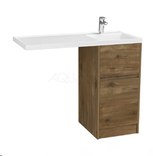 Тумба под раковину Акватон Лондри 40 см под стиральную машину, дуб рустикальный, 1A2670K1LHDR0
