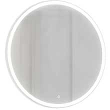 Зеркало Jorno Charm 77 см, Cha.02.77/W, с подсветкой, белый