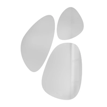 Комплект комбинаторных зеркал Jorno Stone Stn.05/W/JR, 3 шт, с подсветкой, цвет белый