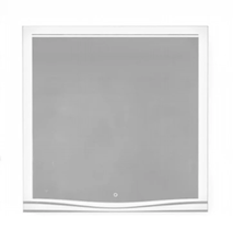 Зеркало Jorno Bella 77 см, Bel.02.77/W, с подсветкой, белый