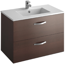 Тумба под раковину Jacob Delafon Ola 80 см, темный дуб, EB391RU-NR