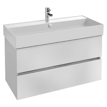 Тумба под раковину Jacob Delafon Tolbiac 100 см, белый глянцевый лак, EB2383-J5