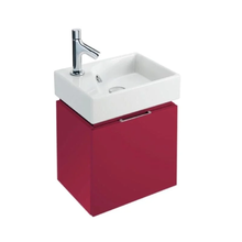 Тумба под раковину Jacob Delafon Rythmik, EB1036-R3, цвет малиновый глянцевый