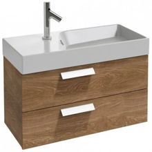 Тумба под раковину Jacob Delafon Rythmik 80 см, подвесная, квебекский дуб, EB1302-E10