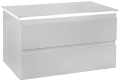 Тумба под раковину Jacob Delafon Madeleine 80 см, со столешницей и с подсветкой, белая матовая, EB2083-J51