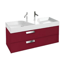 Тумба под раковину Jacob Delafon Rythmik 120 см, EB1305-R3, цвет малиновый глянцевый