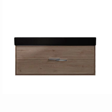 Тумба под раковину Jacob Delafon Vivienne 120 см, корпус дуб давос натуральный, фасад дуб давос натуральный, ручки хром, EB1669-E75-E75