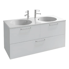 Тумба под раковину Jacob Delafon Odeon Rive Gauche 120 см, EB2545-R5-N18, цвет белый, ручки хром