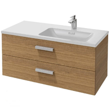 Тумба под раковину Jacob Delafon Vox EB2076-R1-E16 100 х 46 см, правосторонняя, цвет - ореховое дерево