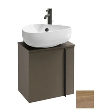 Тумба под раковину Jacob Delafon Nouvelle Vague 45 см, EB3045G-E16, цвет ореховое дерево, петли слева