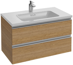 Тумба под раковину Jacob Delafon Vox 80 см, EB2028-RA-E16, цвет - ореховое дерево