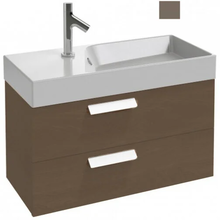 Тумба под раковину Jacob Delafon Rythmik, 80 см, подвесная, светло- коричневая, EB1302-G80