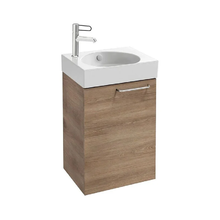 Тумба под раковину Jacob Delafon Odeon Rive Gauche, 45 см, цвет дуб табак, петли слева, EB2580G-R9-E10