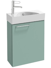 Тумба под раковину Jacob Delafon Odeon Rive Gauche 48,5 см, цвет оливковый сатин, ручки на выбор, EB2581D-RX-S54/EB2581G-RX-S54