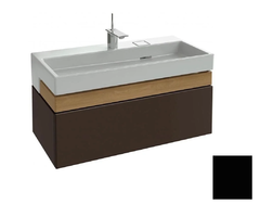 Тумба под раковину Jacob Delafon Terrace 100, подвесная, цвет - черный мягкий