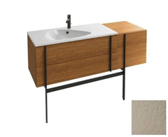 Тумба под раковину Jacob Delafon Nouvelle Vague 145 см, EB3037RU-NR2, цвет - коричневая кожа