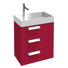 Тумба для раковины Jacob Delafon Rythmik 60 см, EB1306-R3, цвет малиновый глянцевый